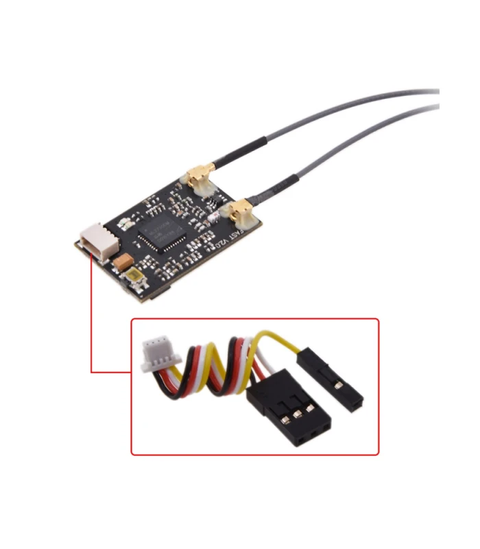 MRFS01 Micro 2.4Ghz 16CH Futaba FASST Compatible SBUS Receiver​ - Image 3