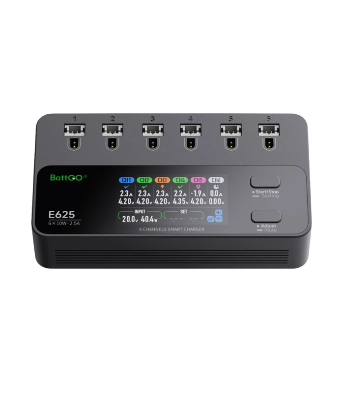 ISDT E625 1S LiPo Battery Charger / Discharger (PH2 / BT2.0) - Image 1