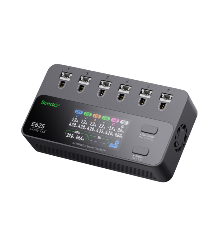 ISDT E625 1S LiPo Battery Charger / Discharger (PH2 / BT2.0) - Image 2