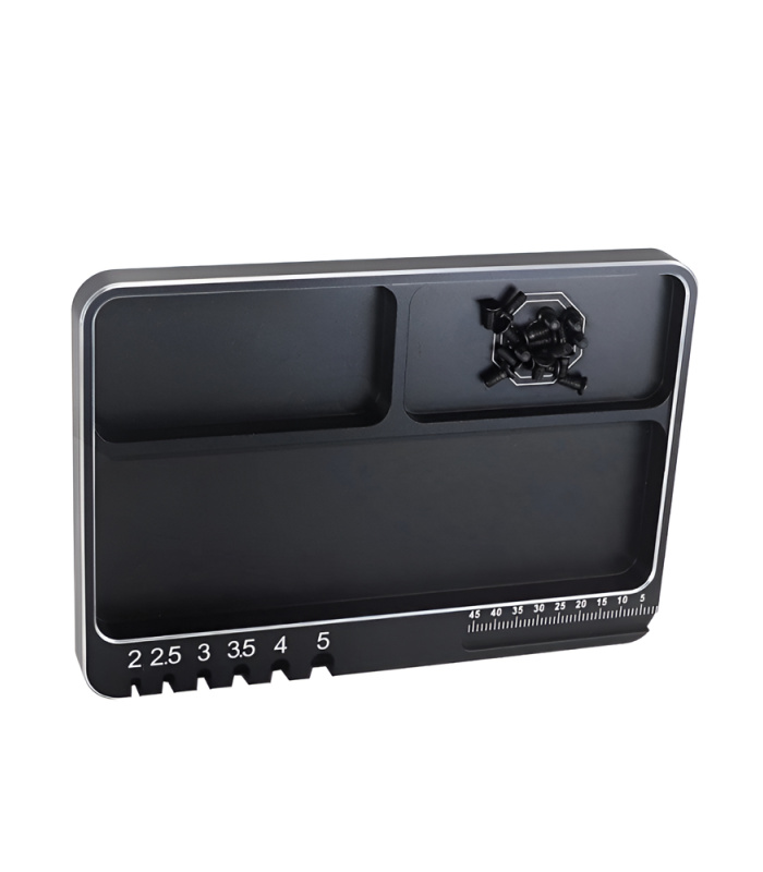 Magnetic Screw & Parts Storage Tray with Length and Diameter Measurement - Image 2