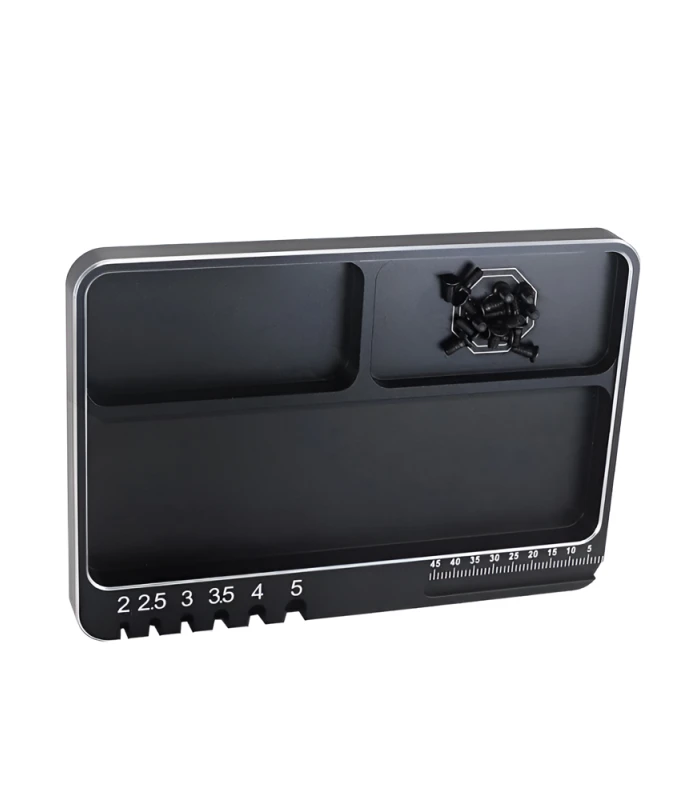 Magnetic Screw & Parts Storage Tray with Length and Diameter Measurement - Image 2