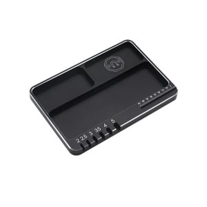 Magnetic Screw & Parts Storage Tray with Length and Diameter Measurement