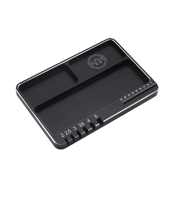 Magnetic Screw & Parts Storage Tray with Length and Diameter Measurement - Image 1