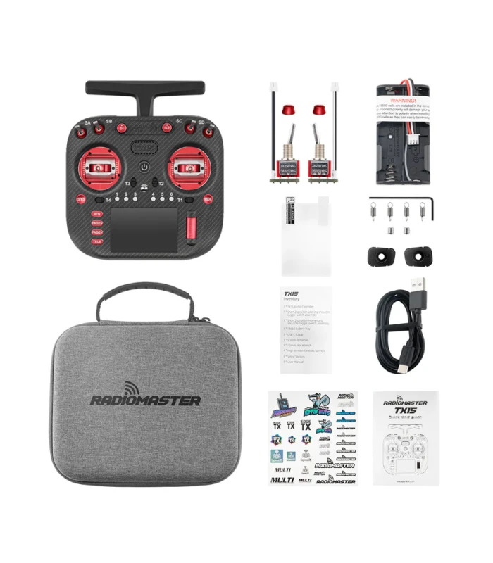 Radiomaster TX15 Max Radio Controller Transmitter (ELRS) - Mode 2 - Image 10