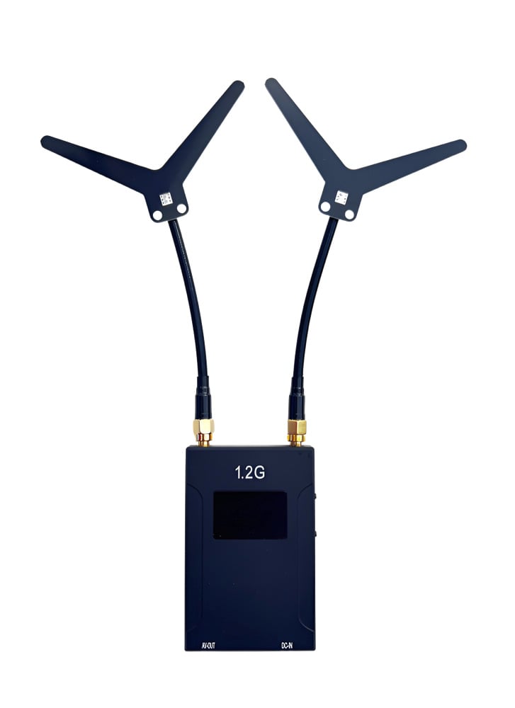 Long Range 1.2G FPV Dual Video Receiver VRX