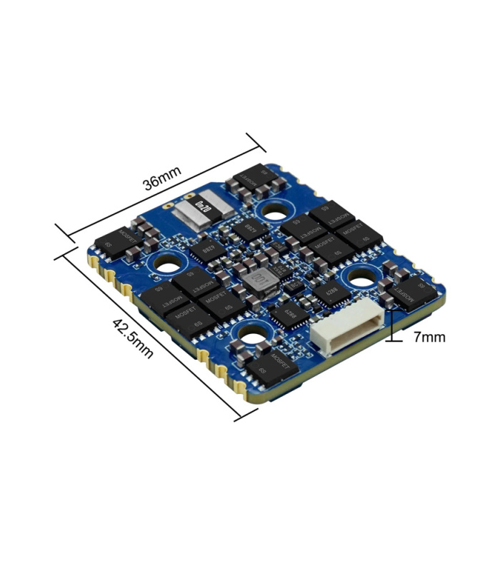 Sequre Blueson A1 65A 6S / 70A 8S 128K 4-In-1 ESC (AM32 Firmware) - Image 6