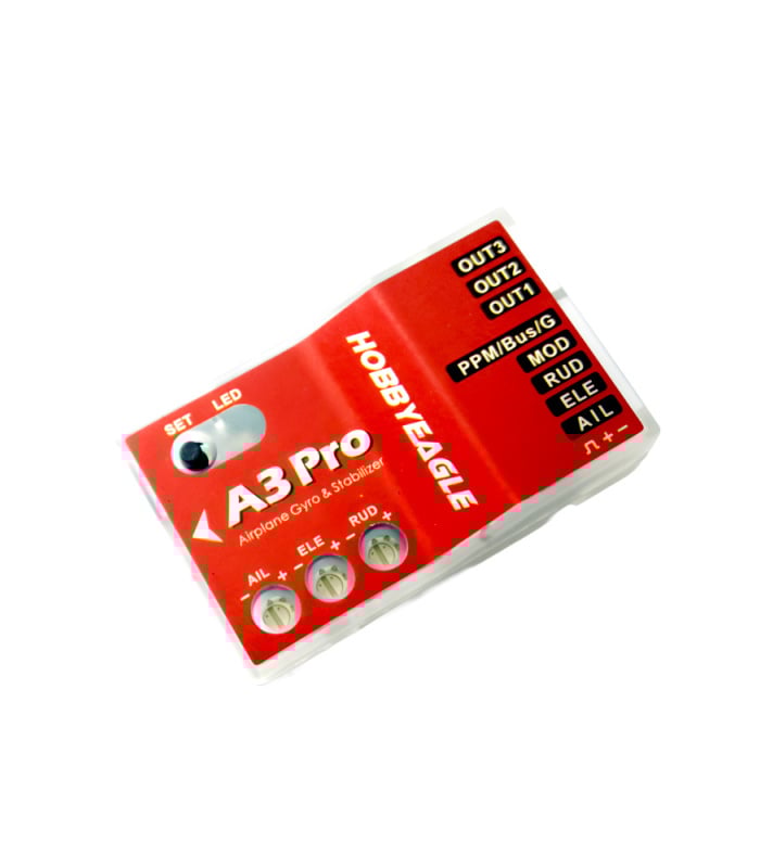 HobbyEagle A3 Pro 6-Axis Airplane Gyro & Stabilizer - Image 1