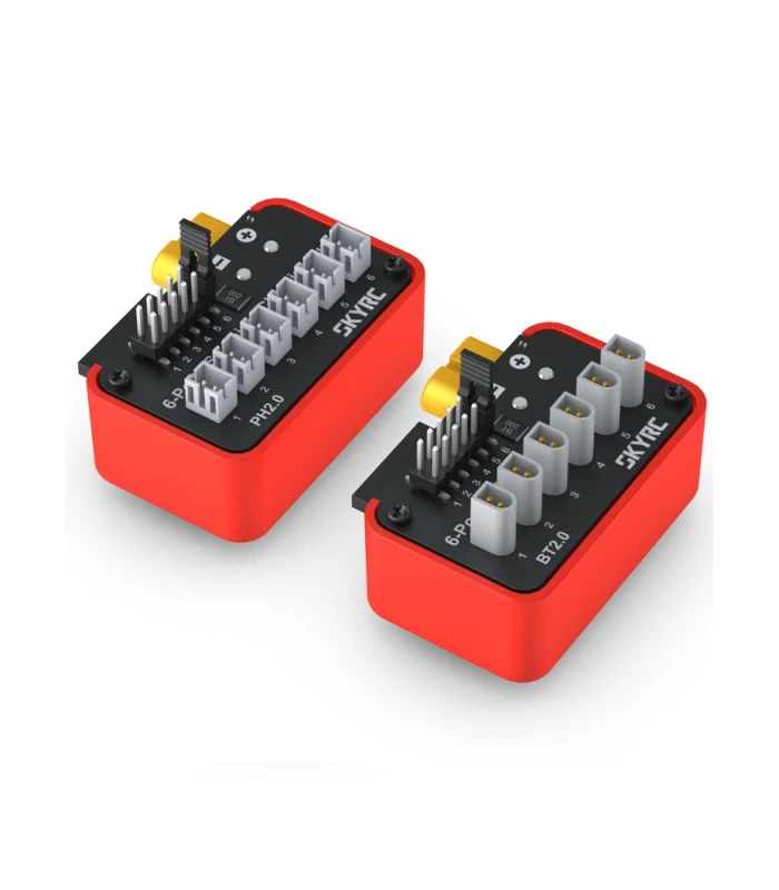 SKYRC OSH 6-Port 1S Lithium Battery Charging Hub (PH2 / BT2.0) - Image 6