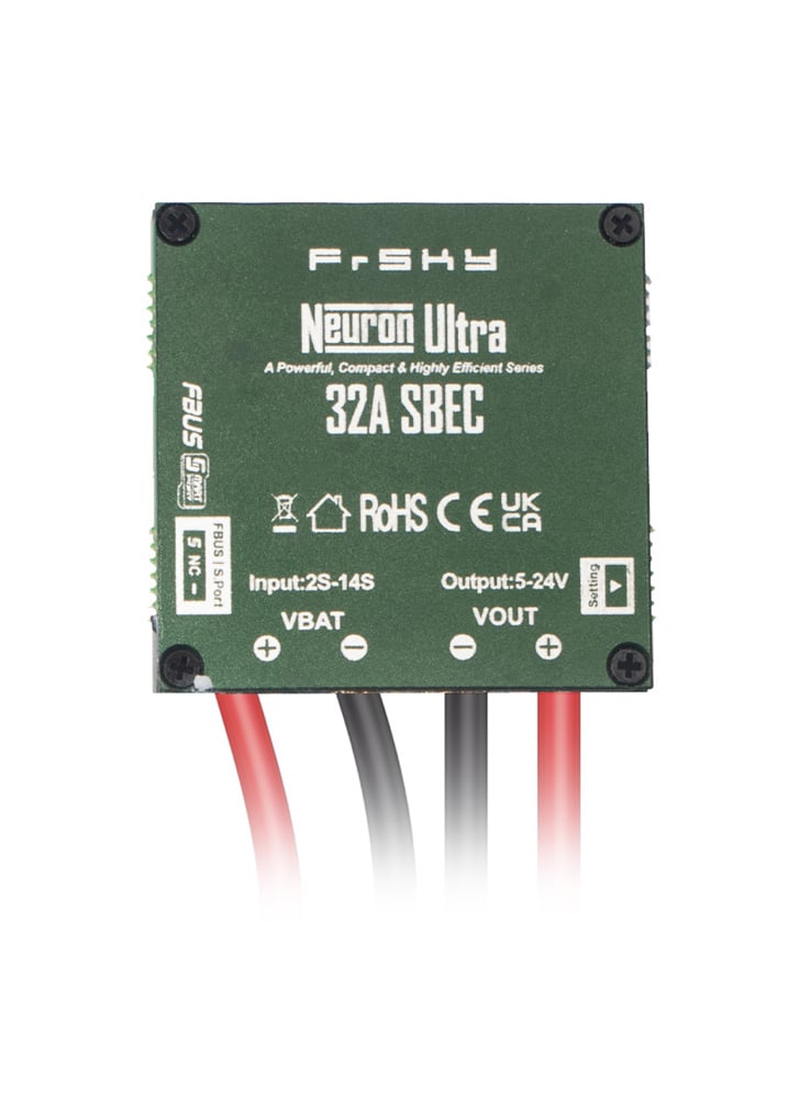 FrSky FBUS/S.Port Neuron 32A SBEC Regulator