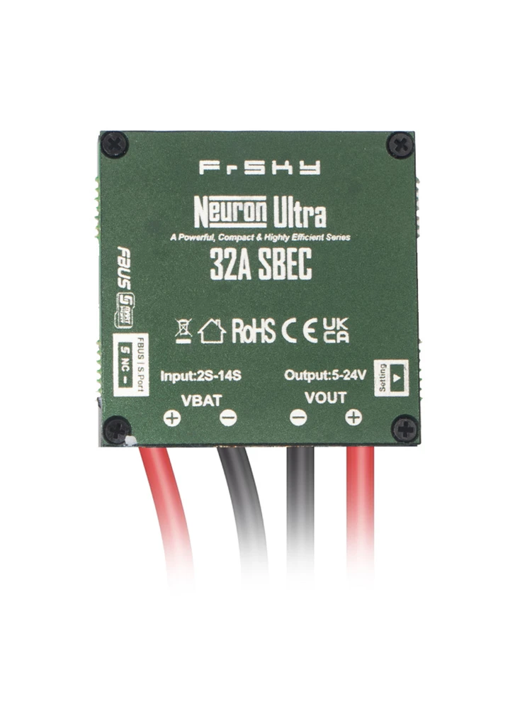 FrSky FBUS/S.Port Neuron 32A SBEC Regulator