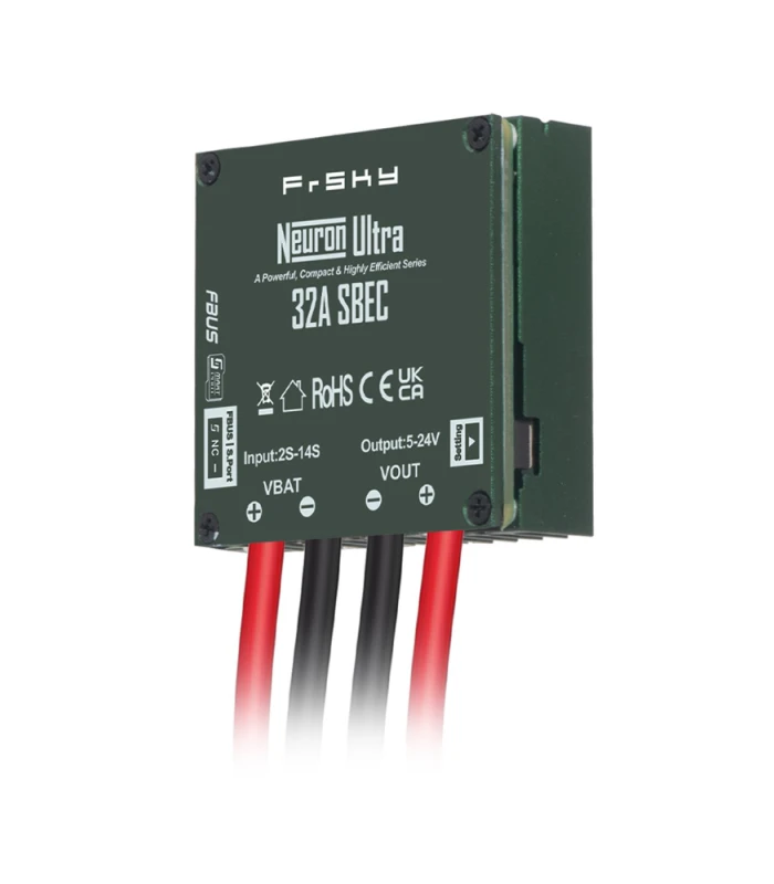 FrSky FBUS/S.Port Neuron 32A SBEC Regulator - Image 2