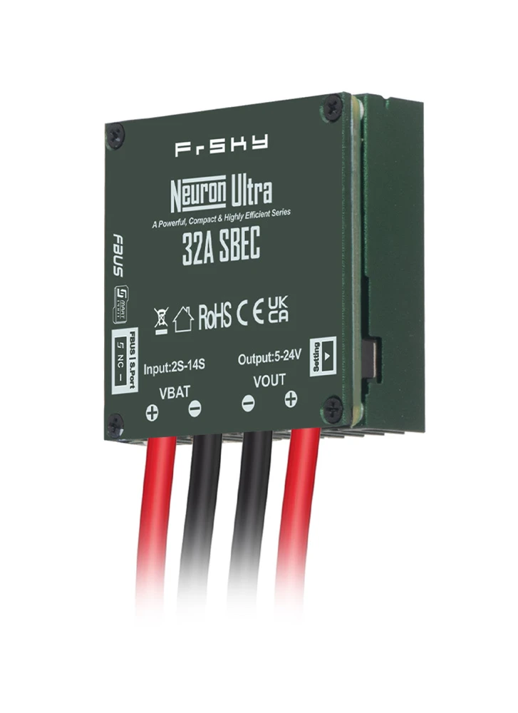 FrSky FBUS/S.Port Neuron 32A SBEC Regulator - Image 2