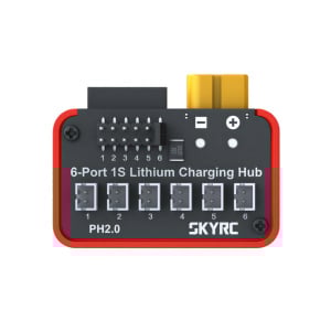SKYRC OSH 6-Port 1S Lithium Battery Charging Hub (PH2 / BT2.0)