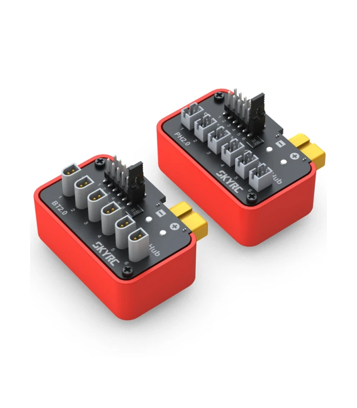 SKYRC OSH 6-Port 1S Lithium Battery Charging Hub (PH2 / BT2.0) - Image 5