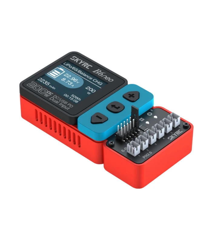 SKYRC OSH 6-Port 1S Lithium Battery Charging Hub (PH2 / BT2.0) - Image 2