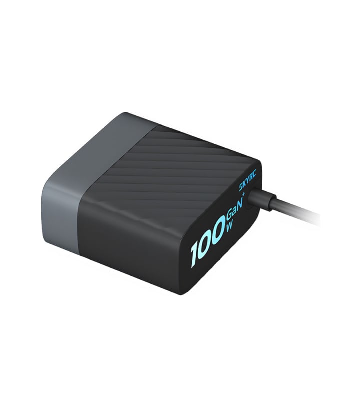 SkyRC PDC100 100W USB C GaN Charger Power Supply - Image 1