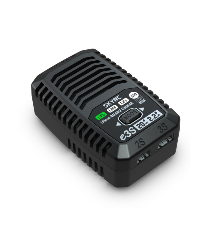 SkyRC e3S 2-3S LiPo / LiHV / LiFe 20W 2.2A - Image 3