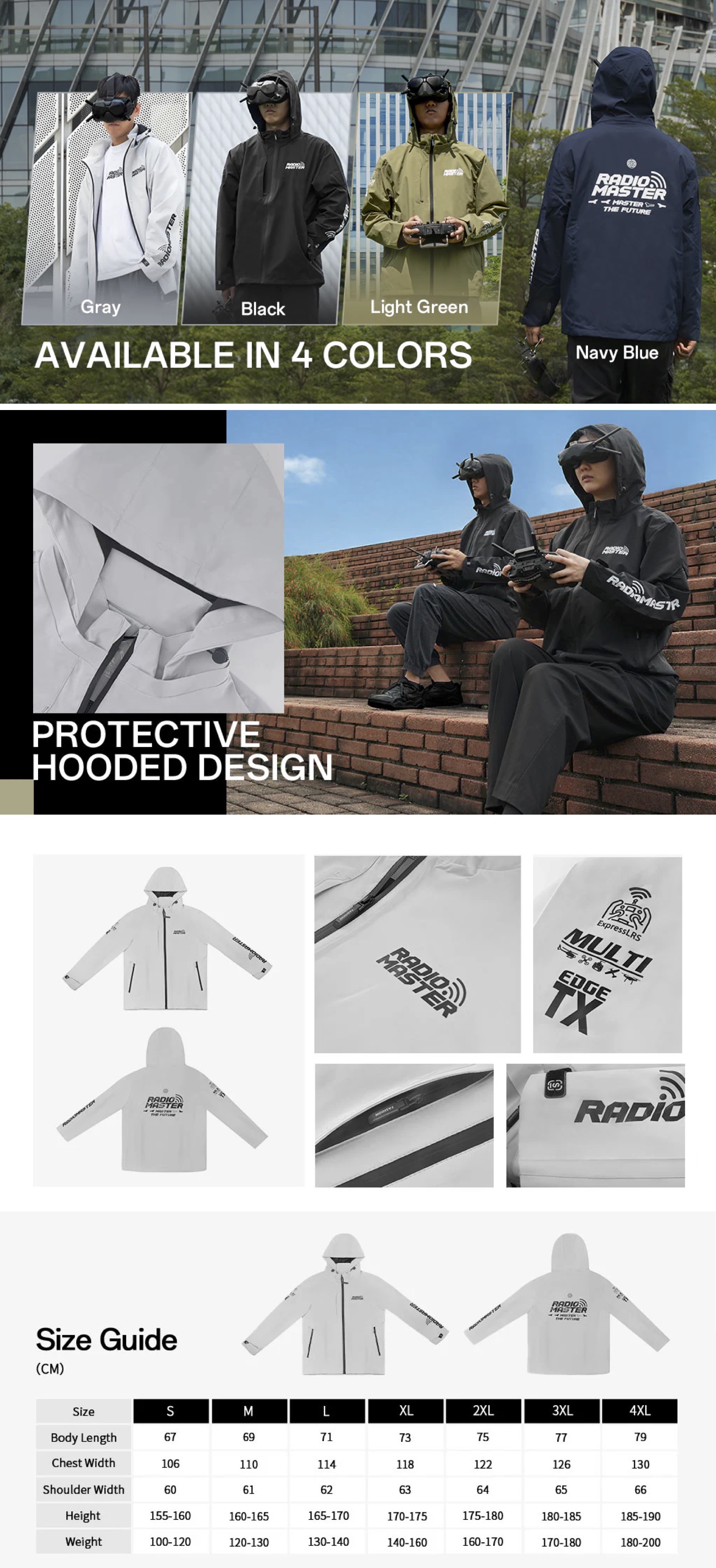 RadioMaster Lightweight Shell Jacket Banner