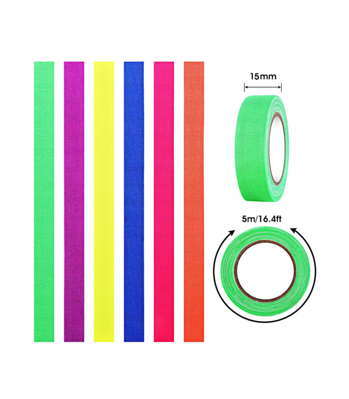 UV Fabric Tape (15mm x 5m Roll) - Image 2