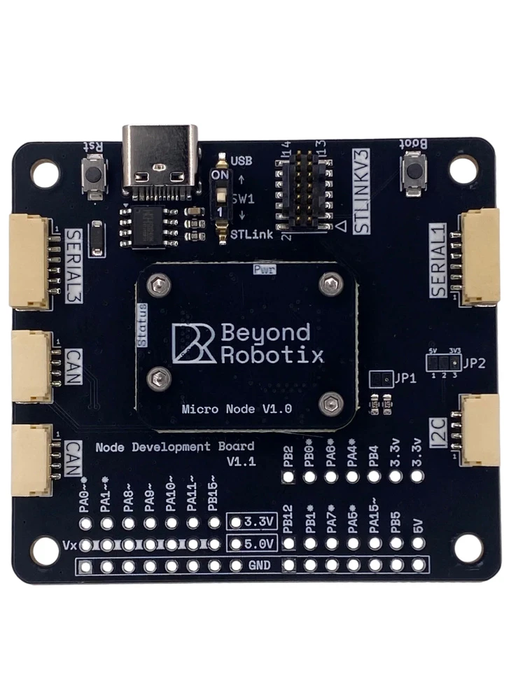 Beyond Robotix Micro CAN Node Beyond Robotix Micro CAN Node Development Set with STLINK V3 MINIE - Image 1