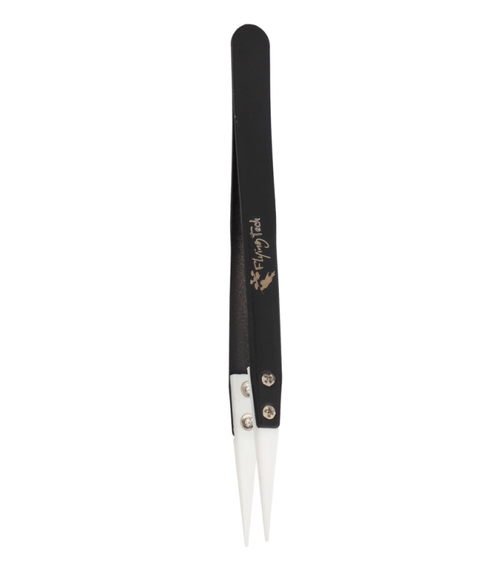 Flying Tech 3 Piece Ceramic Tweezer Set - Image 4