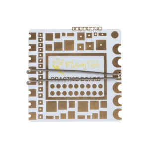 Flying Tech White PRACTICE SOLDERING BOARD