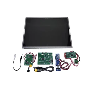 Hawkeye 17″ High-Brightness FPV Monitor Module for Custom Builds with DVR — 1280×960 4:3 AV