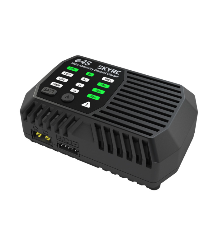 SkyRC e4S 2-4S LiPo LiFe LiHV / 6-8S NiMH Battery Charger 50W 5A - Image 2
