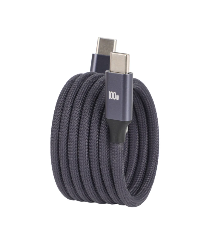 Tangle free USB Cable