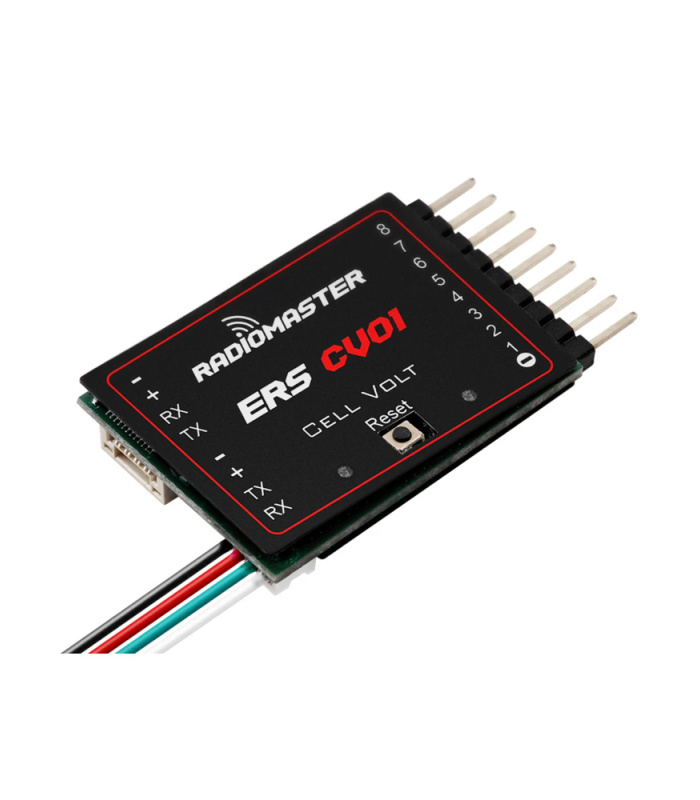 RadioMaster ERS-CV01 - Precision Cell Voltage Sensor for compatible ExpressLRS PWM Receivers - Image 2