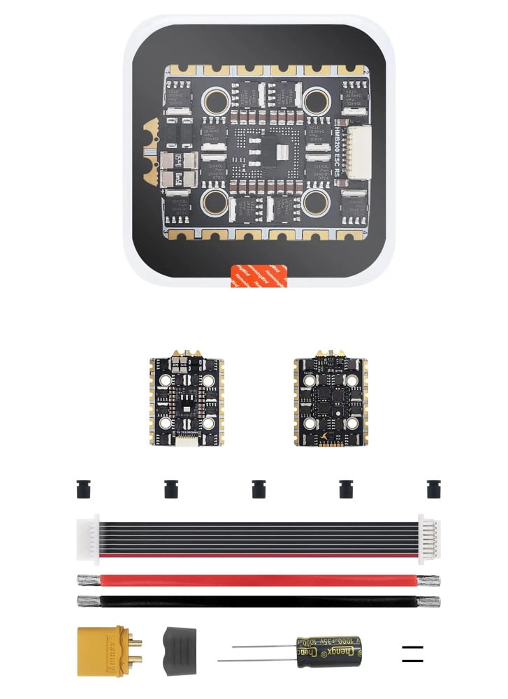 NewBeeDrone 200 4in1 ESC RaceSpec 80A 3-6S AM32 20x20