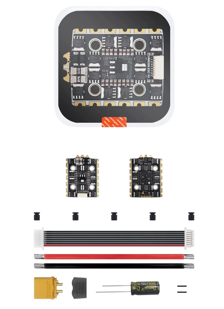 Hummingbird 200 ESC RaceSpec 80A 3 6S AM32 20x20 Designed for Extreme Racers