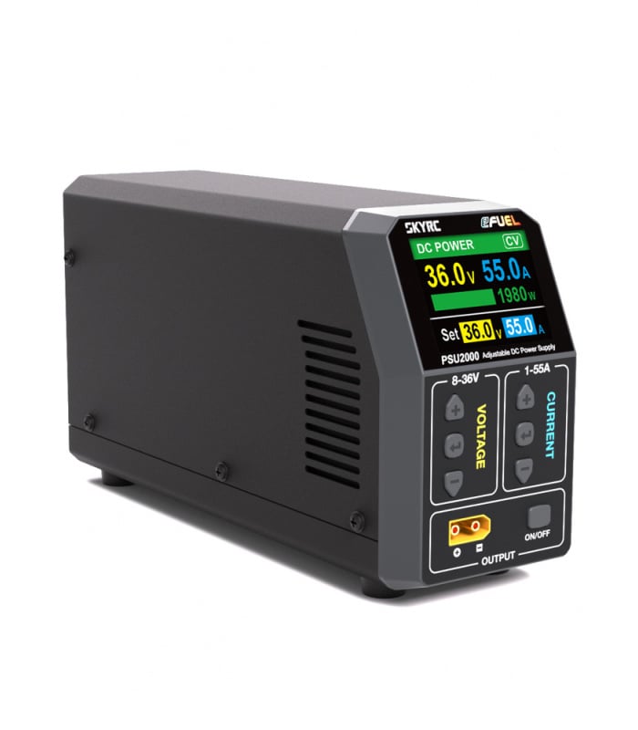 SkyRC PSU2000 2000W Adjustable DC Power Supply (8–36V / 55A) - Image 3