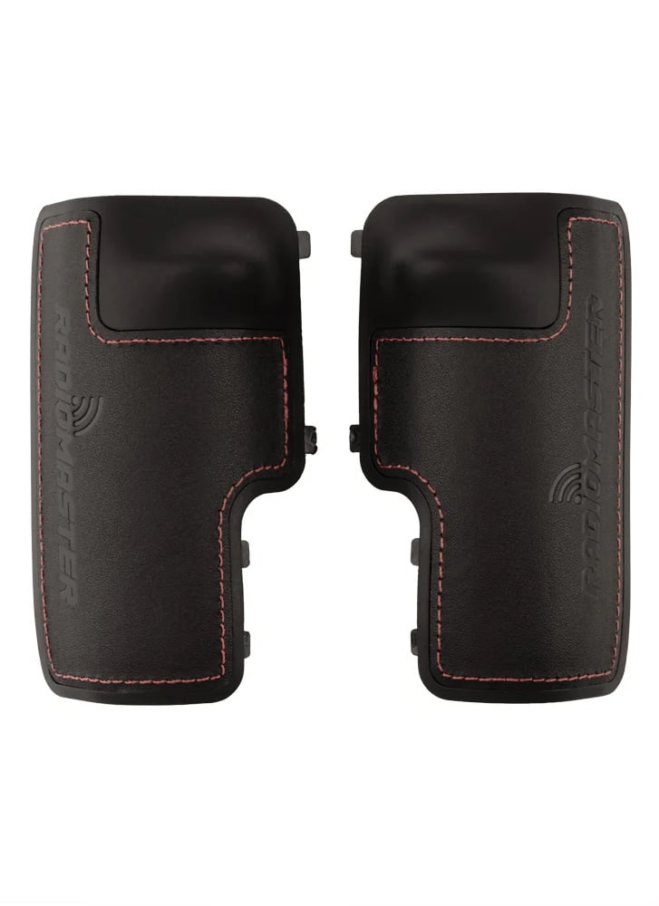 TX15 Leather Grips RED