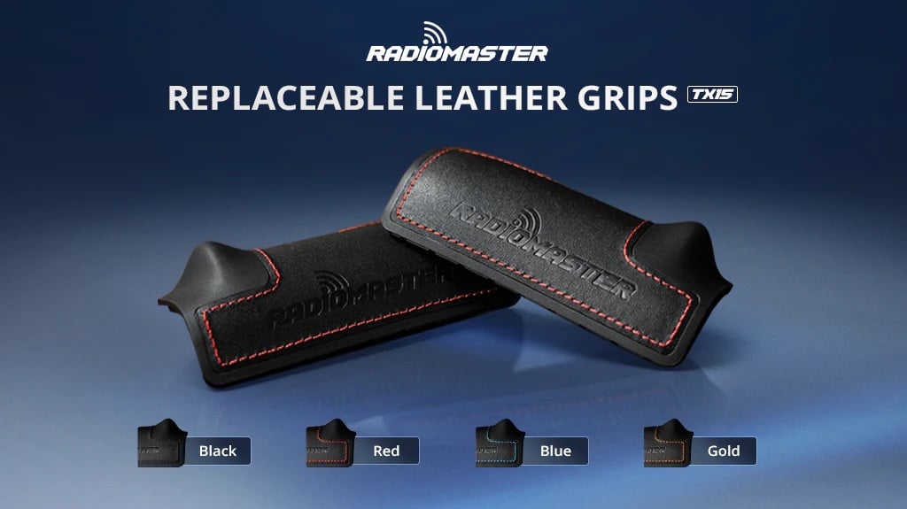 TX15 Leather Grips Set A