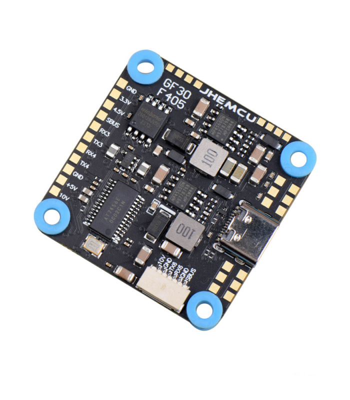 JHEMCU GF30F405-ICM 5V 10V Dual BEC F405 Flight Controller 3-8S 30X30 - Image 2