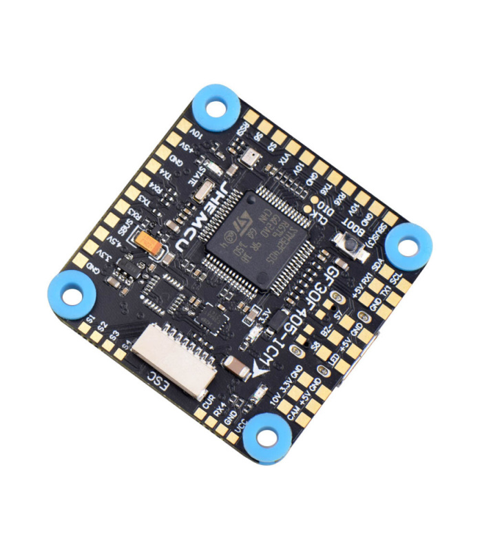 JHEMCU GF30F405-ICM 5V 10V Dual BEC F405 Flight Controller 3-8S 30X30 - Image 3