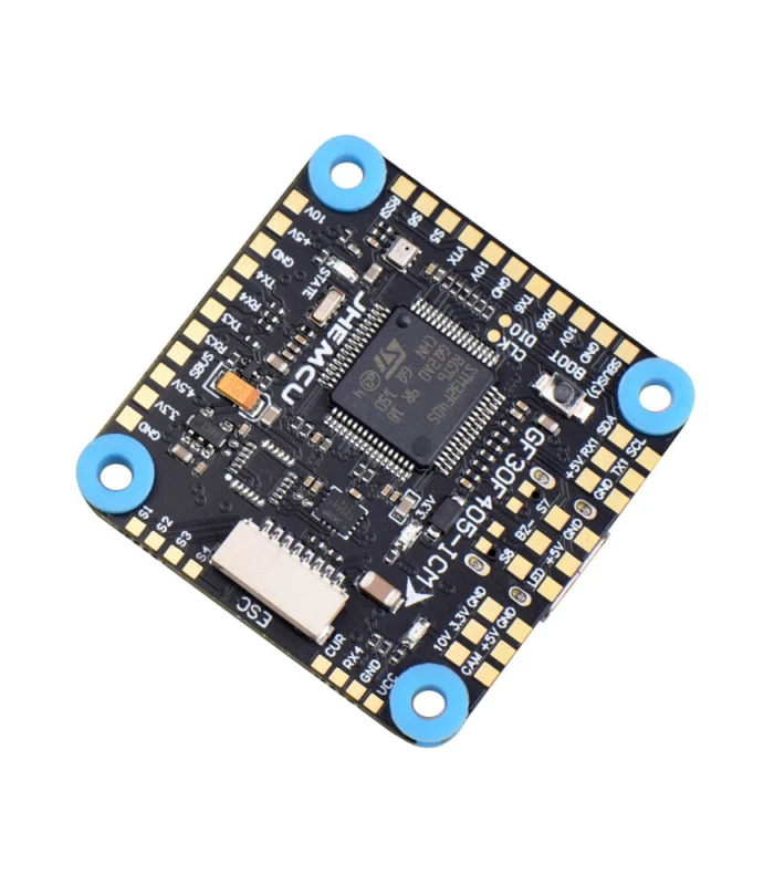 JHEMCU GF30F405-ICM 5V 10V Dual BEC F405 Flight Controller 3-8S 30X30 - Image 3