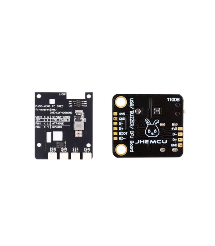 JHEMCU F405 Wing INAV Flight Controller + Barometer Gyroscope OSD Blackbox BEC - Image 5