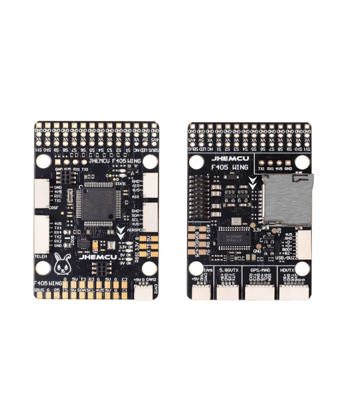 JHEMCU F405 Wing INAV Flight Controller + Barometer Gyroscope OSD Blackbox BEC - Image 4
