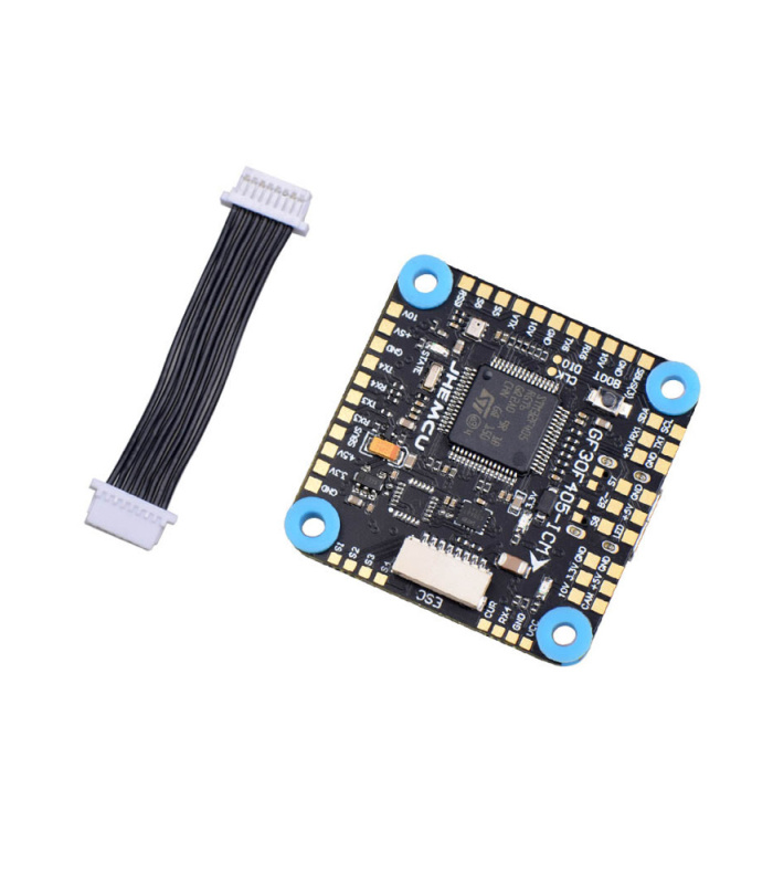 JHEMCU GF30F405-ICM 5V 10V Dual BEC F405 Flight Controller 3-8S 30X30 - Image 5
