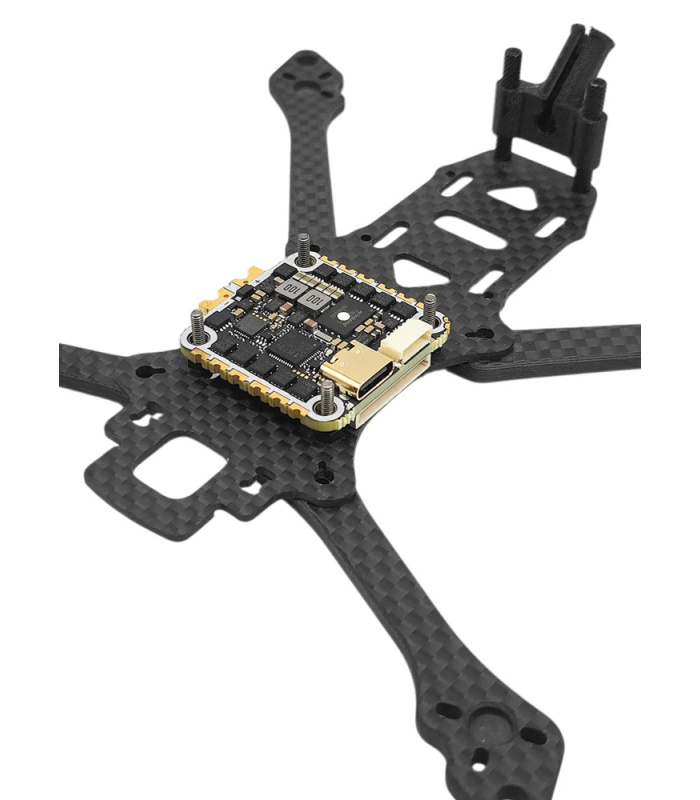 NewBeeDrone Hummingbird 255 AIO Flight Controller AT32F435 AM32 50A 3-6S (25X25) - Image 4