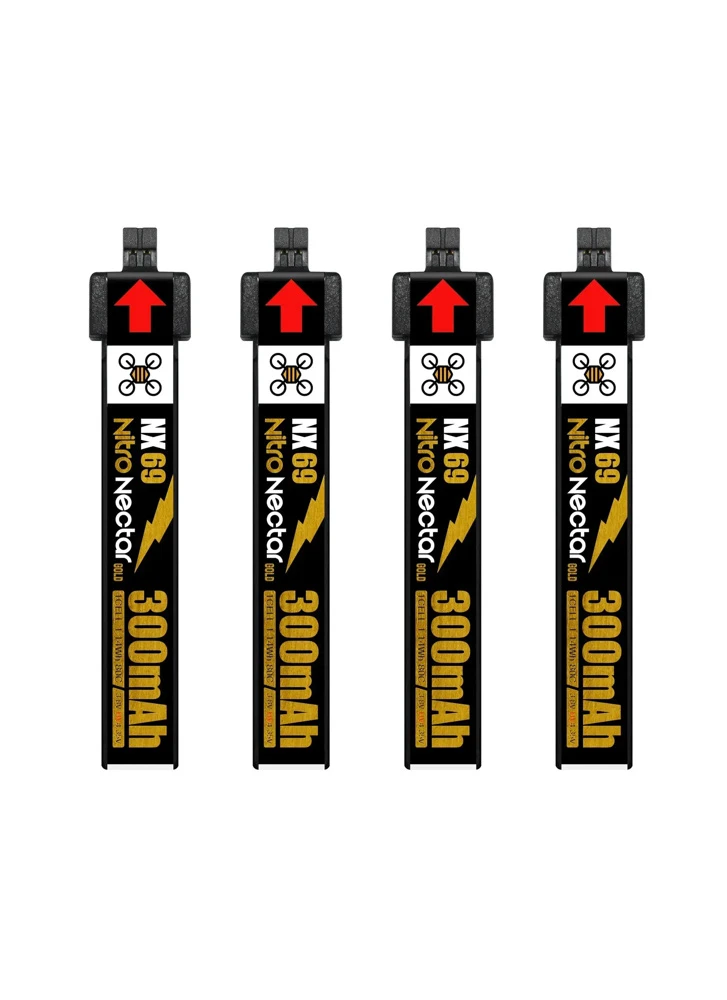Nitro Nectar NX69 300mAh 4PC