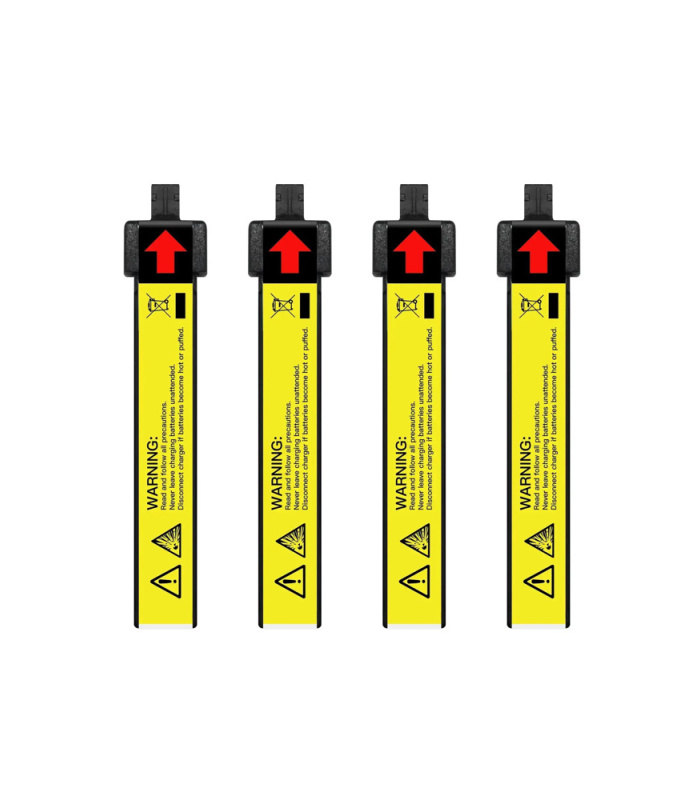 NewBeeDrone Nitro Nectar NX69 300mAh 1S 80C HV LiPo Battery (Pack of 4) - Image 2