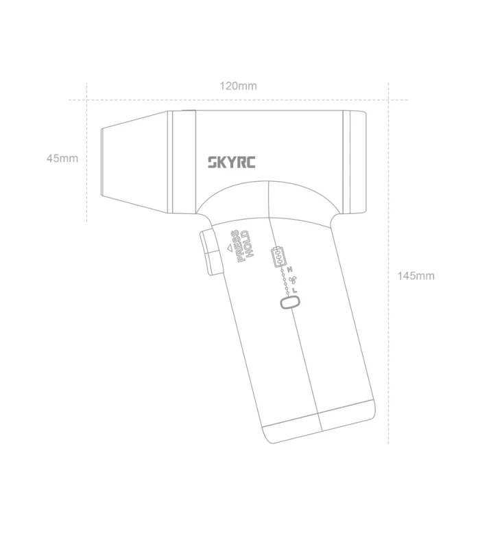 SkyRc Cordless AirDuster - RT002 - Image 5