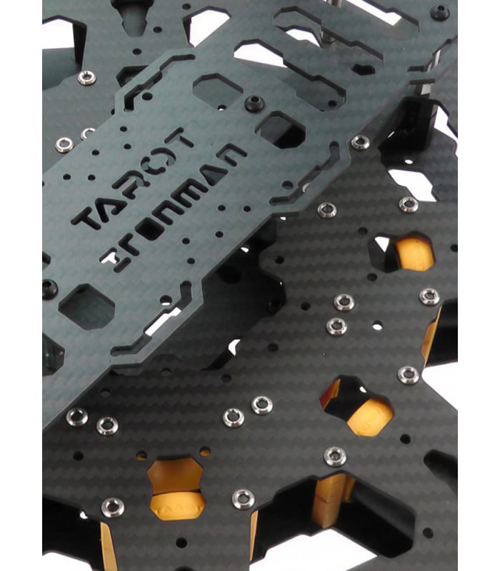 Tarot M3 Stainless Steel Press Nuts for Carbon Fibre Plates (10pcs) - Image 3