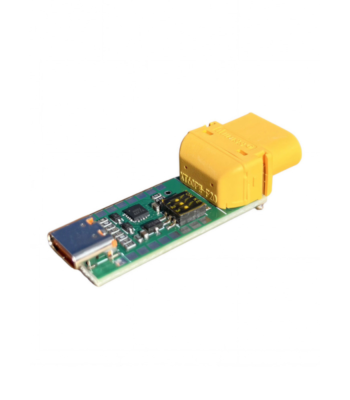 USB Type-C to XT60 Power Module (PD Fast Charge, Adjustable 5–28V Output) - Image 2