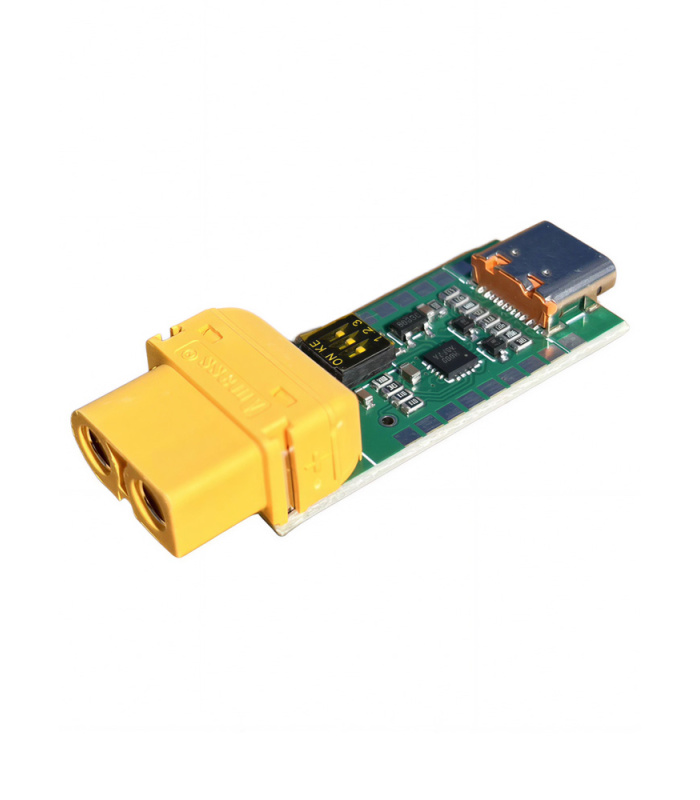 USB Type-C to XT60 Power Module (PD Fast Charge, Adjustable 5–28V ...