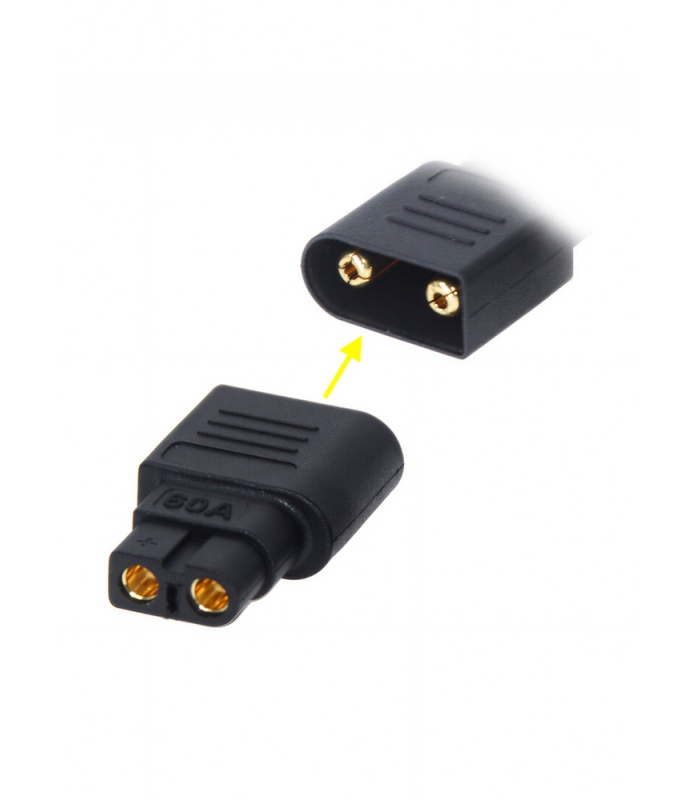 XT60 Female to XT90 Male One Piece Adapter - Image 3