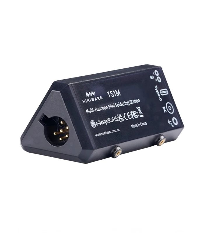Miniware TS1M Mini Soldering Station – 200W USB-C PD & DC, Smart Control, 100–450°C - Image 7